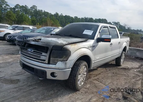 2014 Ford F-150 Platinum from USA, damaged, VIN 1FTFW1ET2EFC38678